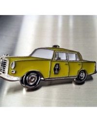 PIN TAXI MERCEDES 200 BRUSELAS 1962