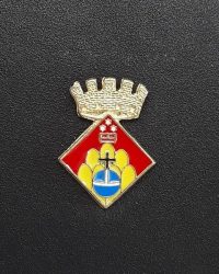 pin escudo monistrol de montserrat