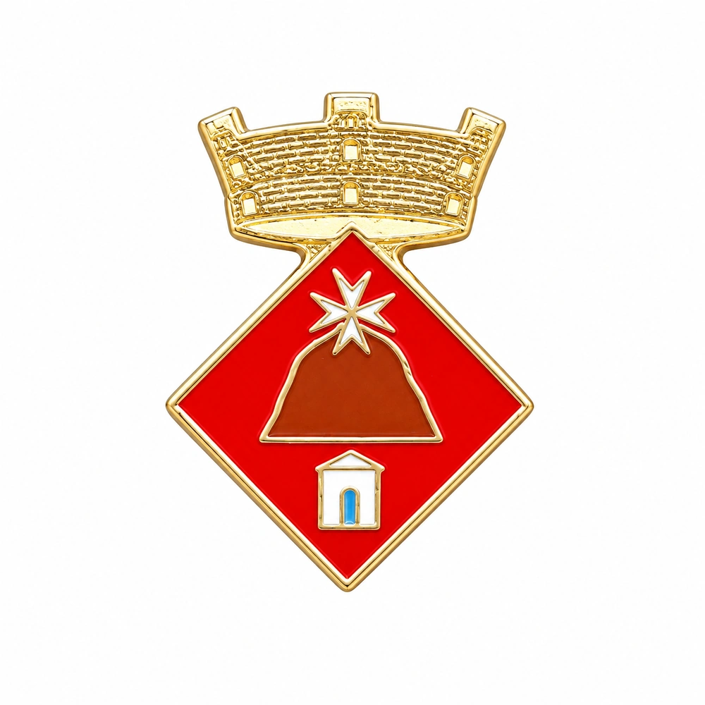 pin escudo montornes de segarra