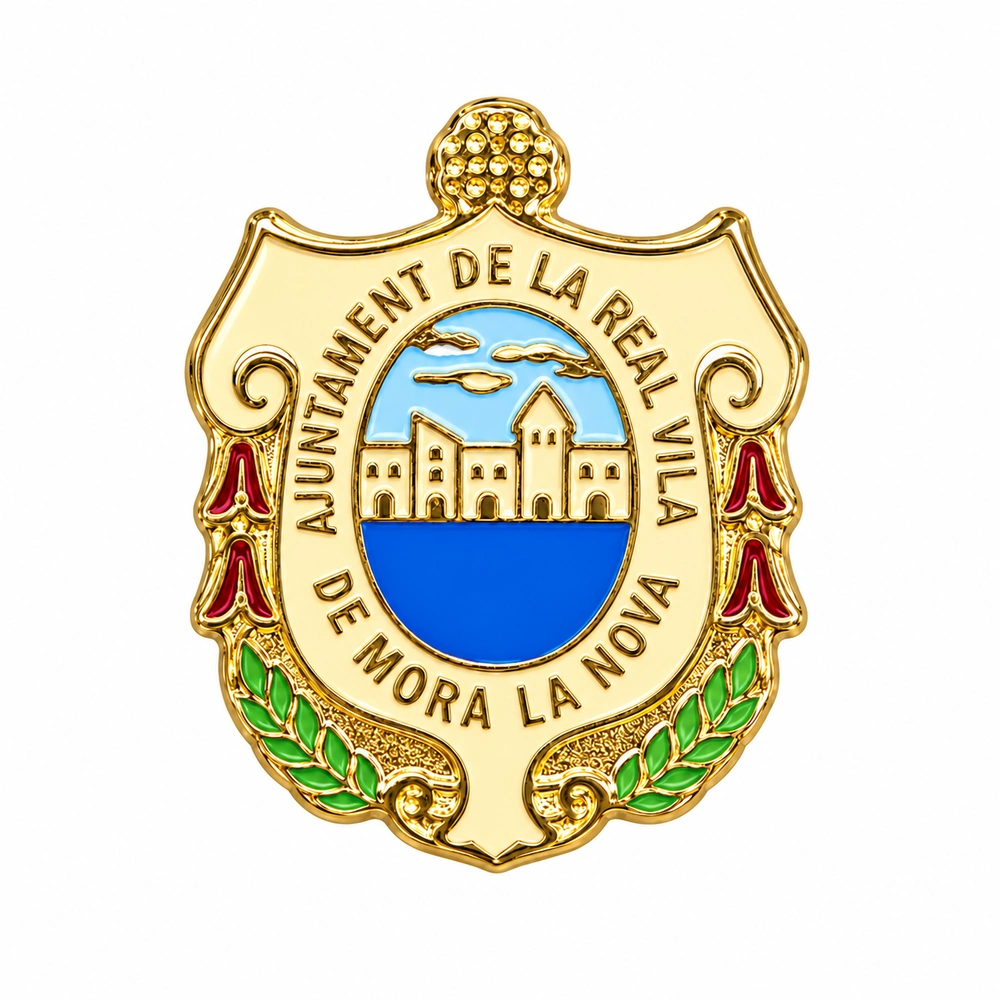 pin escudo mora la nova