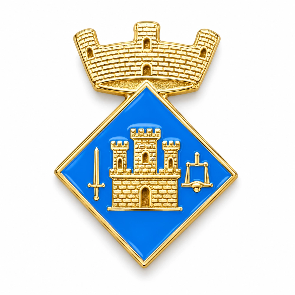 pin escudo olerdola
