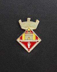 pin escudo palau-solita i plegamans