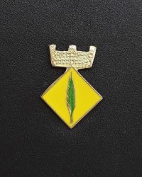 pin escudo la palma de cervello