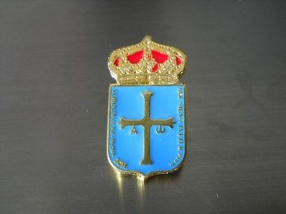 Imán Con Escudo De Asturias - 45x75 Mm, Perfecto Para Nevera O Tablón De Notas