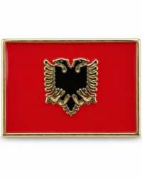 pin bandera albania