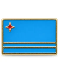 pin bandera aruba