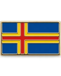 pin bandera islas aland