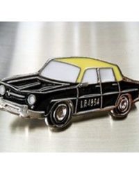 PIN TAXI RENAULT 8 SANTIAGO DE CHILE 1965
