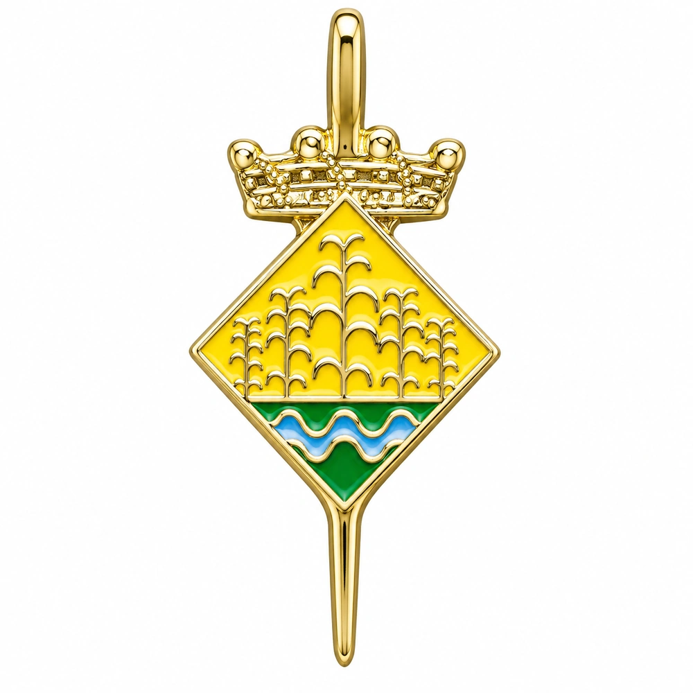pin escudo riudecanyes