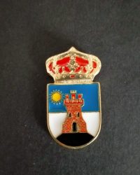pin escudo roquetas de mar