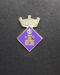 pin escudo rubio