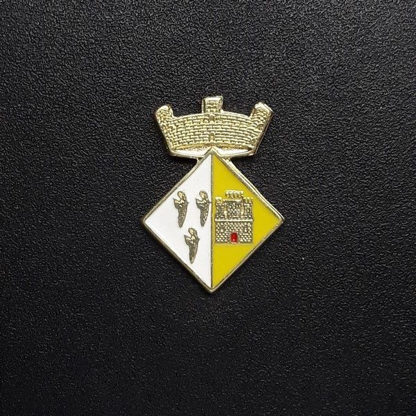 pin escudo sant bartomeu del grau