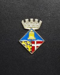 pin escudo sant celoni