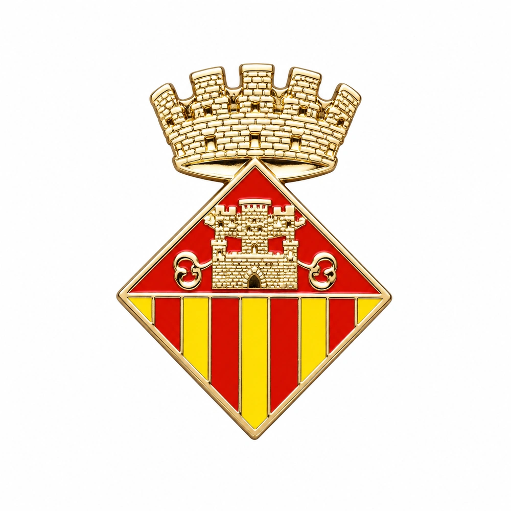 pin escudo sant cugat del valles