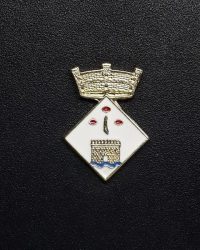 pin escudo sant esteve palautordera