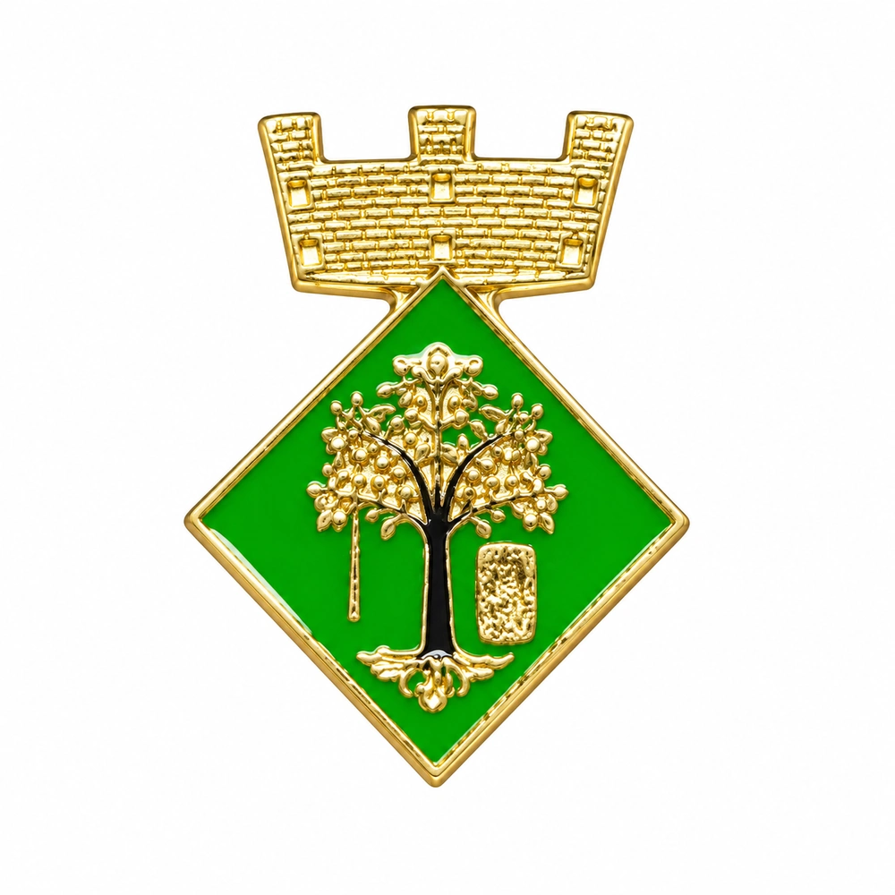 pin escudo sant ferriol