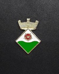 pin escudo sant iscle de vallalta