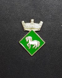 pin escudo sant jaume de frontanya