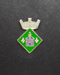 pin escudo sant julia de llor i bonmati