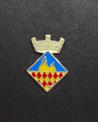 pin escudo sant marti de centelles