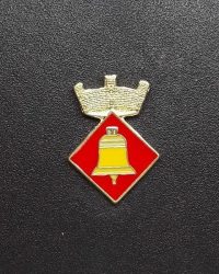 pin escudo sant marti sarroca
