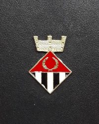 pin escudo sant quirze besora