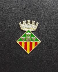pin escudo sant sadurni d anoia