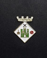 pin escudo sant vicenç de castellet