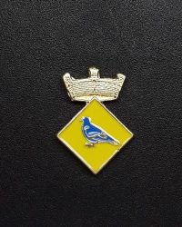 pin escudo santa coloma de cervello