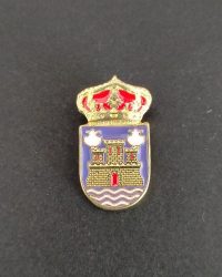 pin escudo santa comba