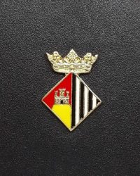 pin escudo santa maria de besora