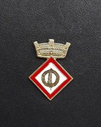 pin escudo santa perpetua de mogoda
