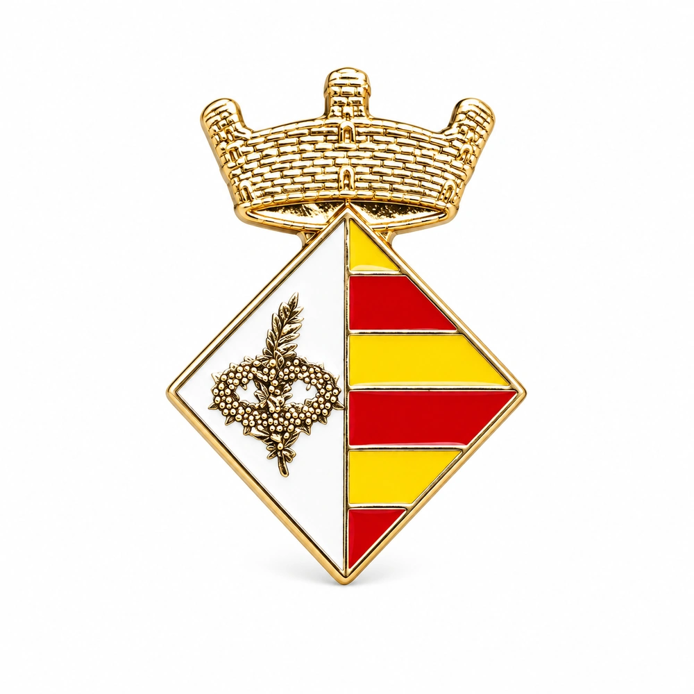 pin escudo saus camallera i llampaies