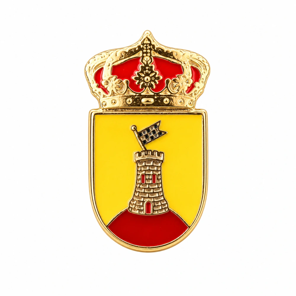 pin escudo segurilla