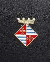 pin escudo taradell