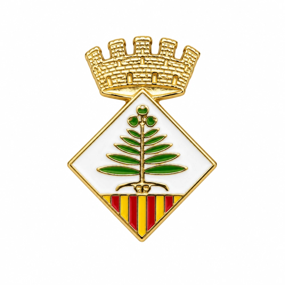 pin escudo teià