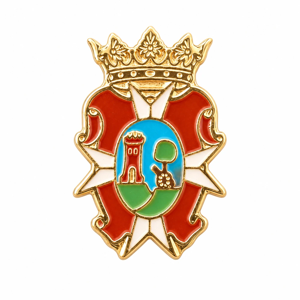 pin escudo tembleque