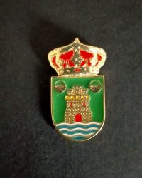 pin escudo tijola