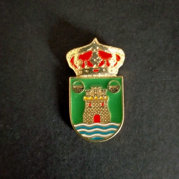 pin escudo tijola