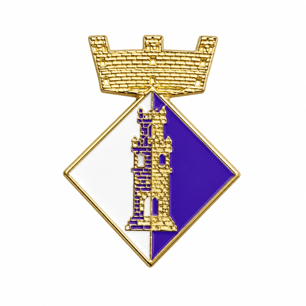 pin escudo la torre de fontaubella
