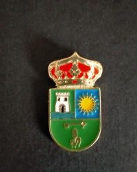 pin escudo turre