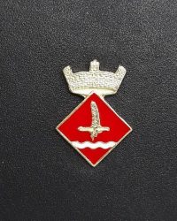 pin escudo vallbona d' anoia