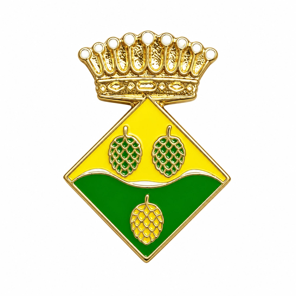 pin escudo vallfogona de ripolles