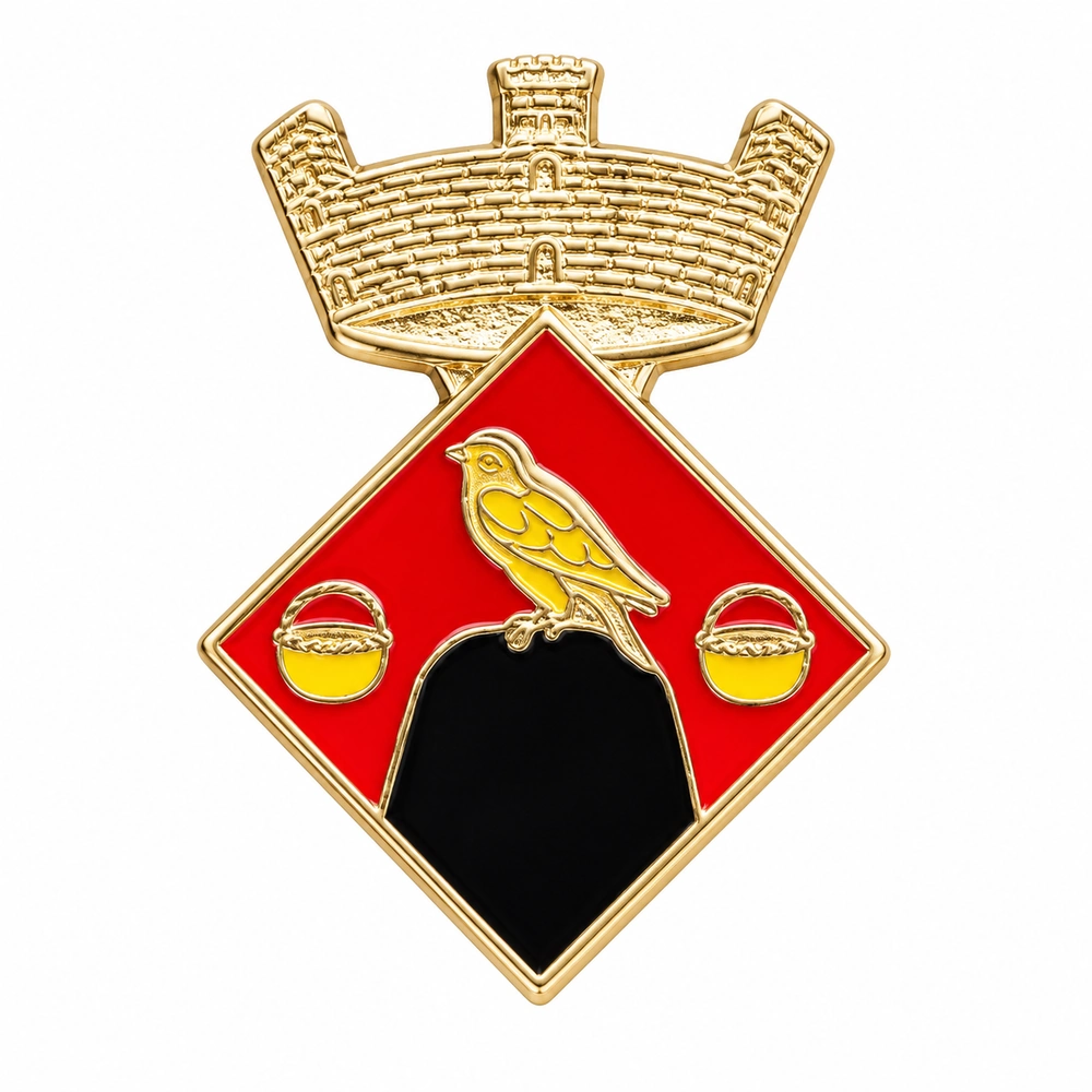pin escudo veciana