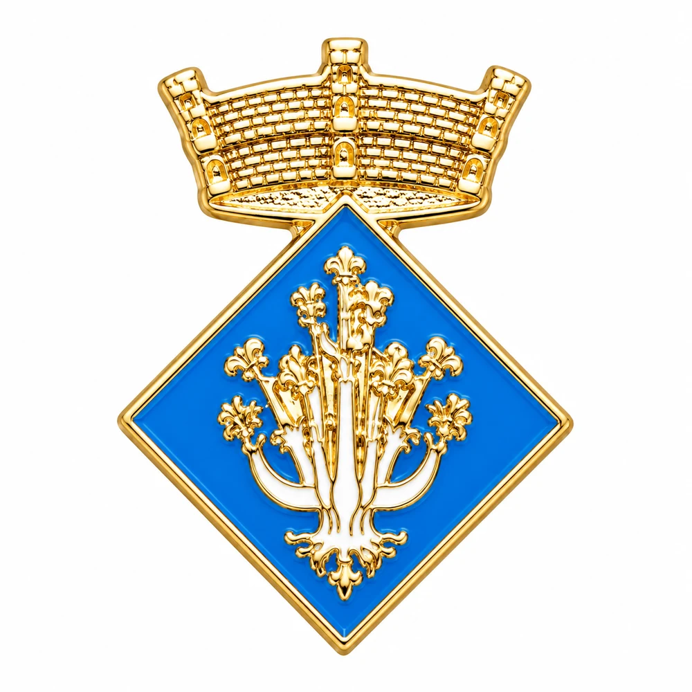 pin escudo viladrau