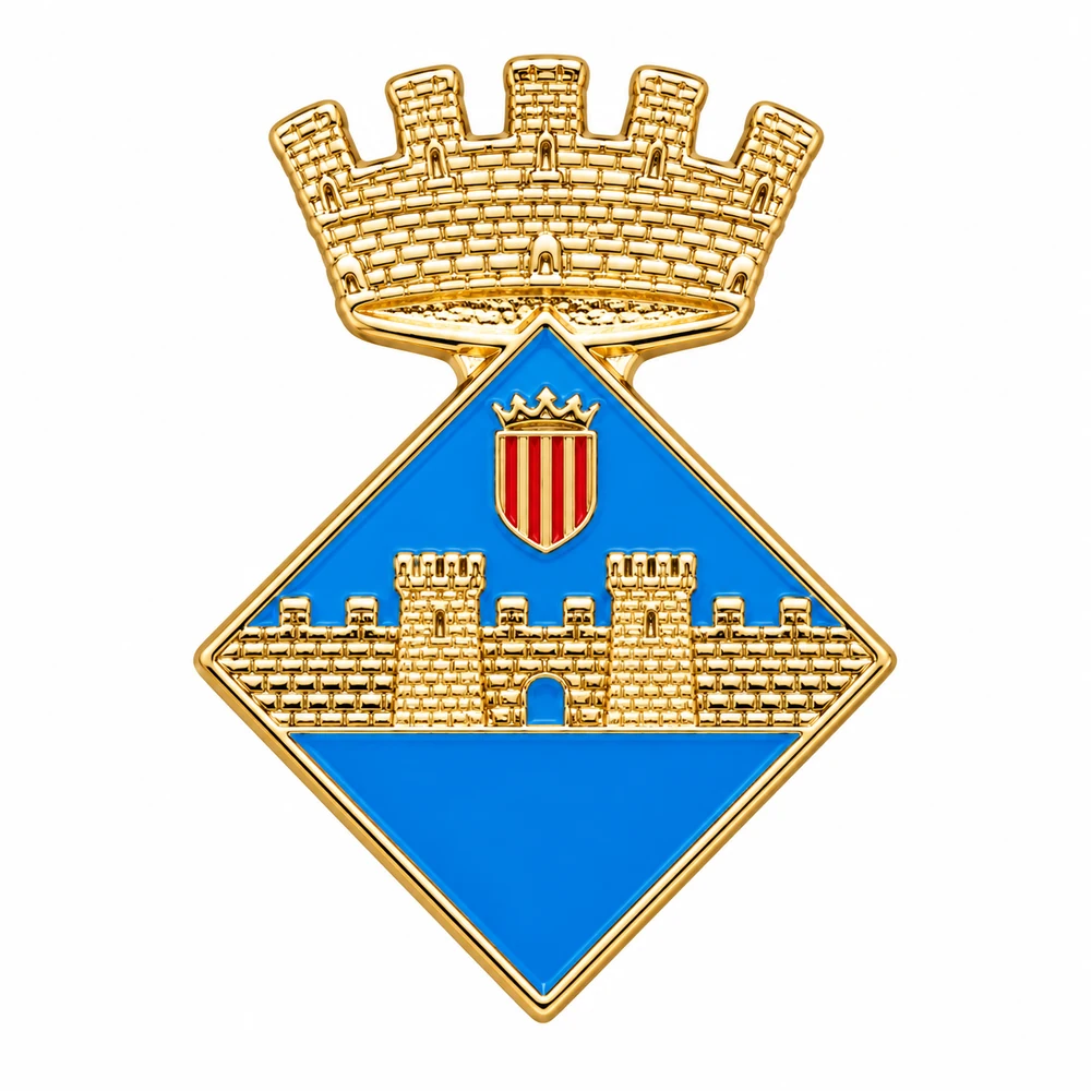 pin escudo vilafranca del penedes