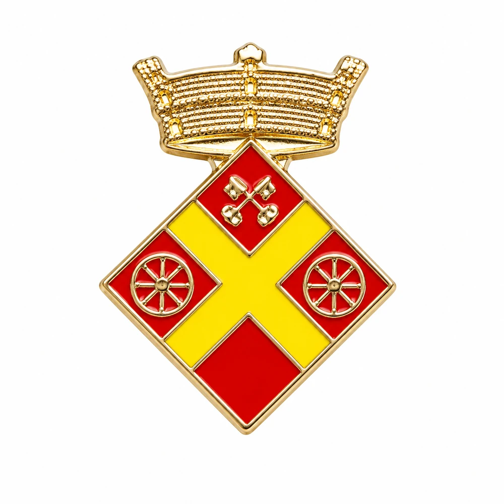 pin escudo vilamalla