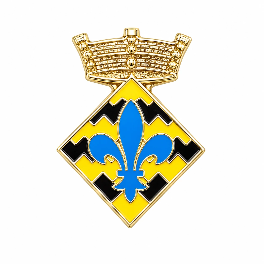 pin escudo vilanova de bellpuig