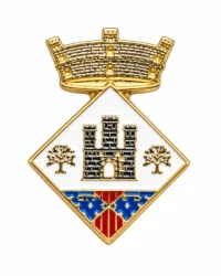pin escudo vilanova de prades