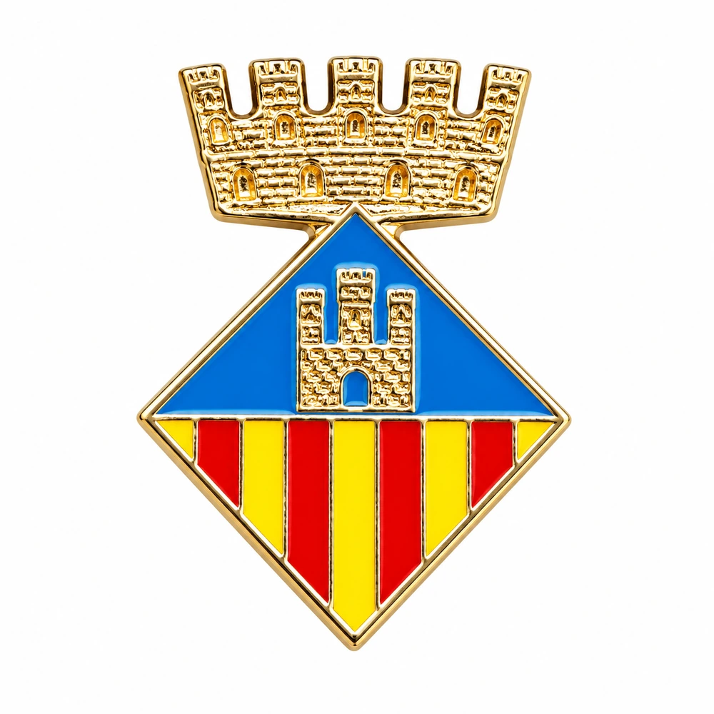 pin escudo vilanova i la geltrú